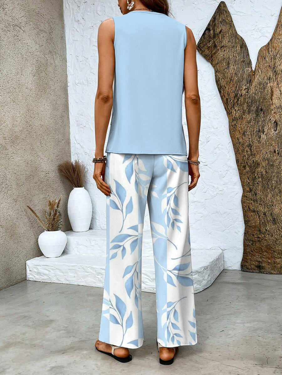 Vivian | Airy Floral Two-Piece Set