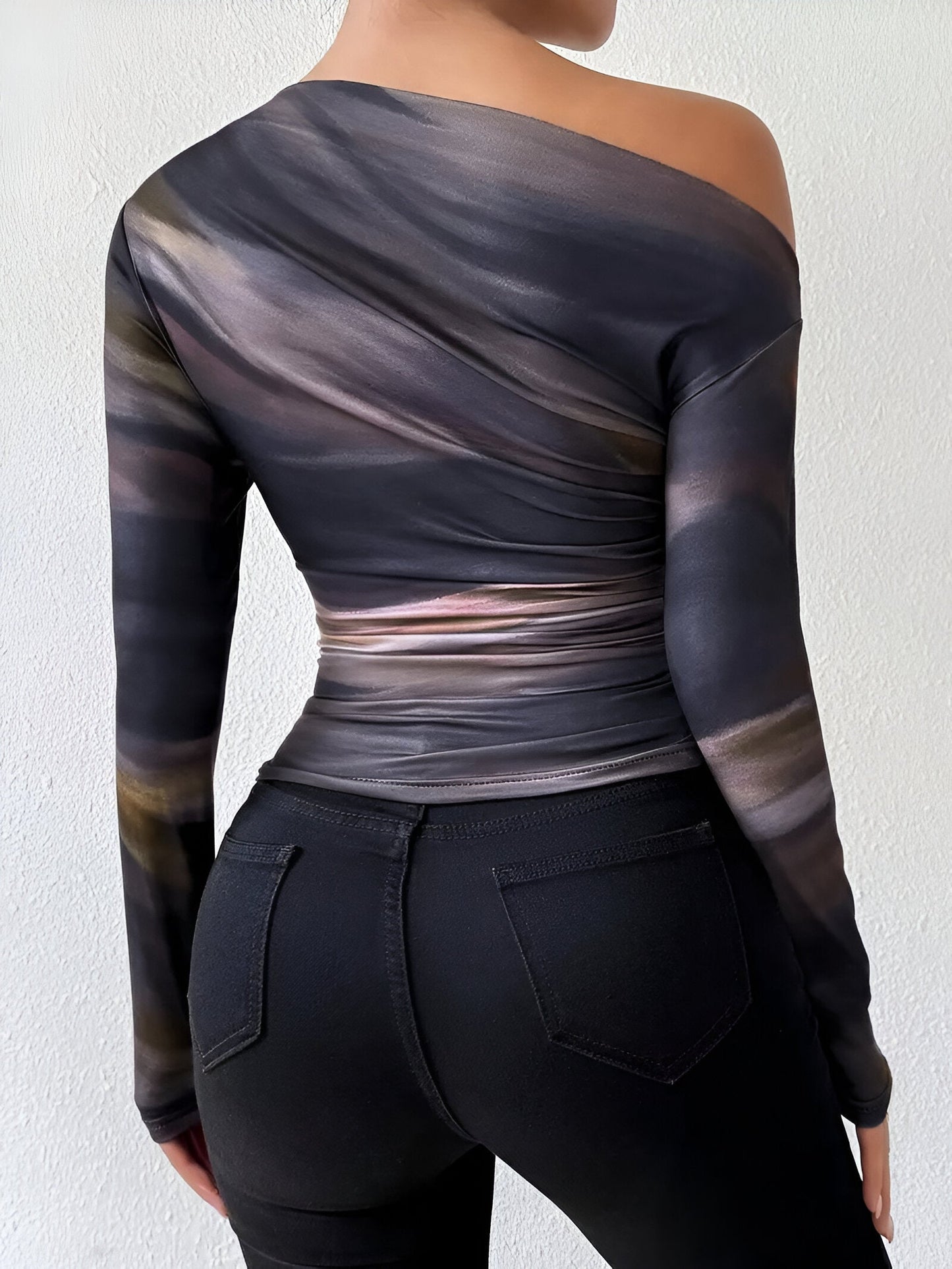 Ciska - Elegant Casual T-shirt met Lange Mouwen