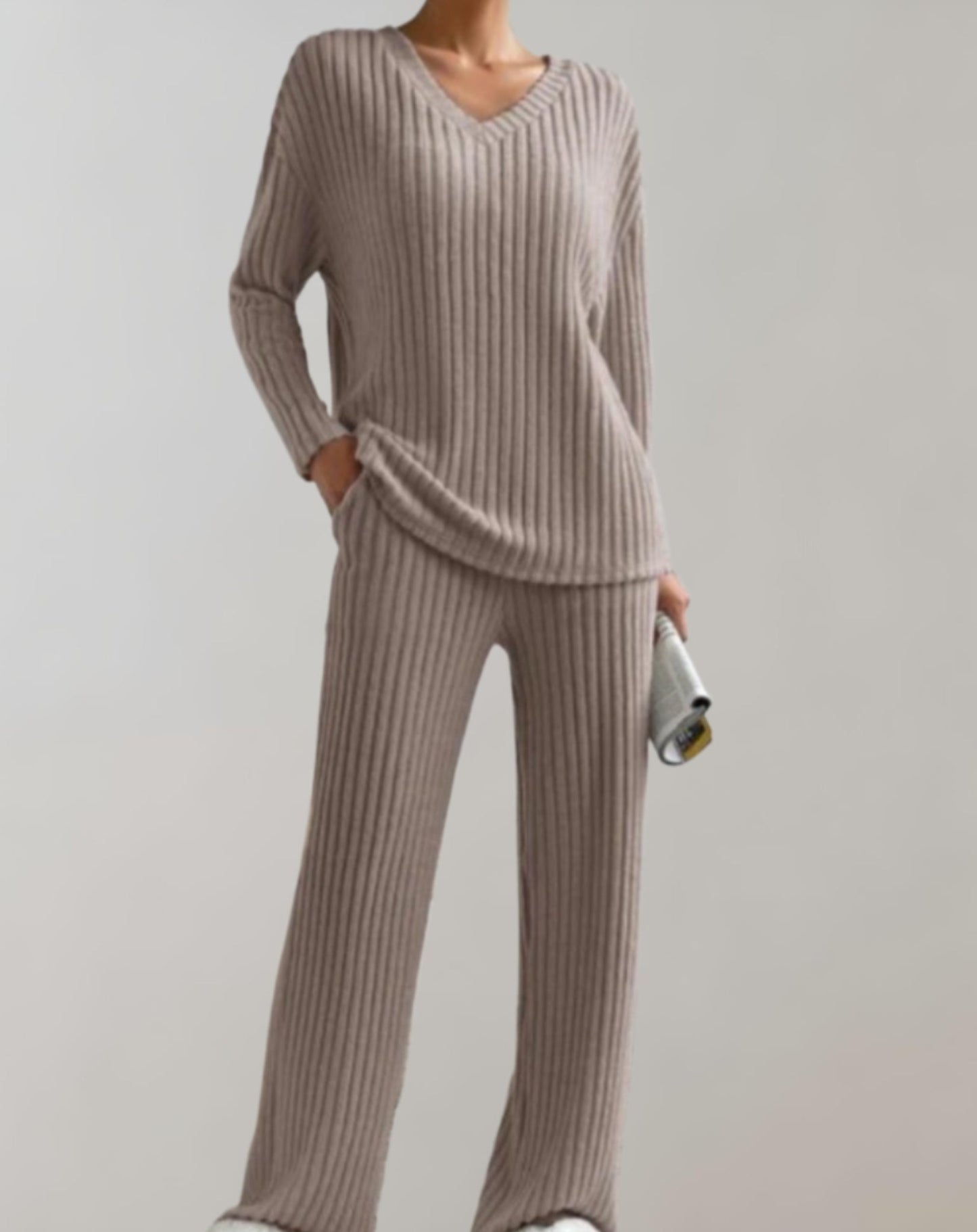 Grazia - 2-delige Gebreide Set