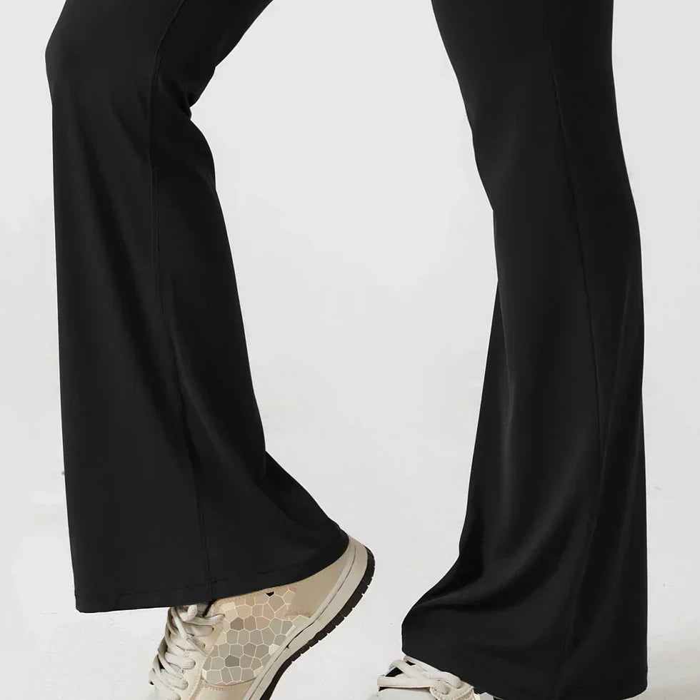 Elena | Flared V-Back Jumpsuit