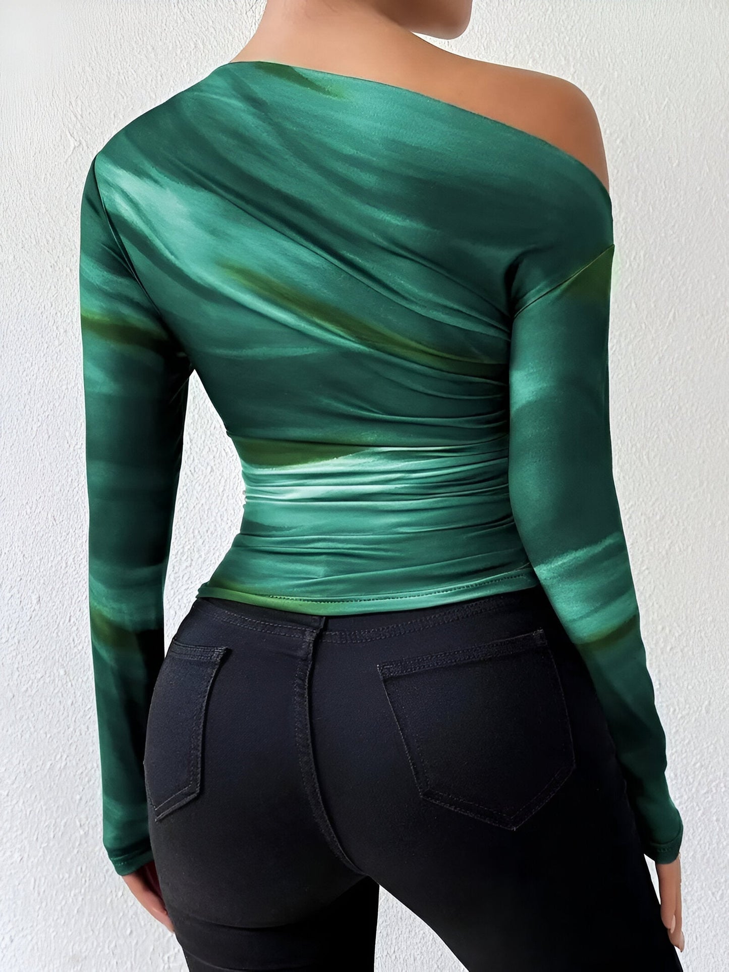 Ciska - Elegant Casual T-shirt met Lange Mouwen
