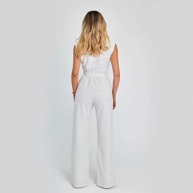 Sarah | Elegante Mouwloze Jumpsuit