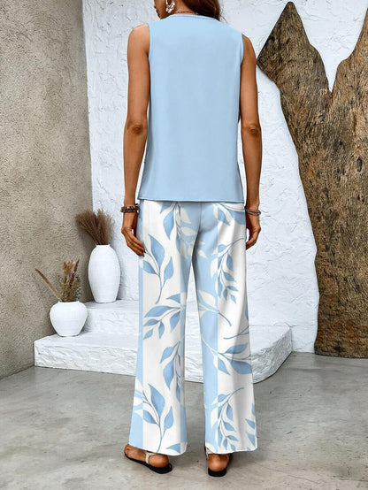 Vivian | Airy Floral Two-Piece Set