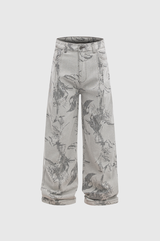 Botros Print Jeans