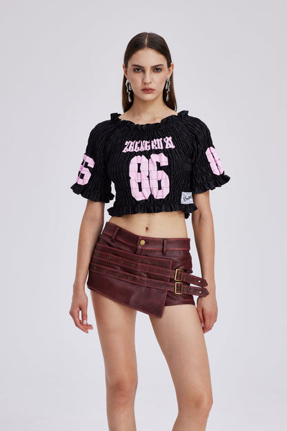 Chester Ruch Print Top