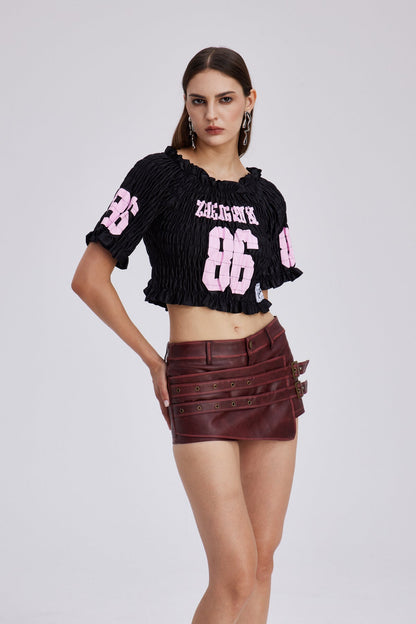 Chester Ruch Print Top