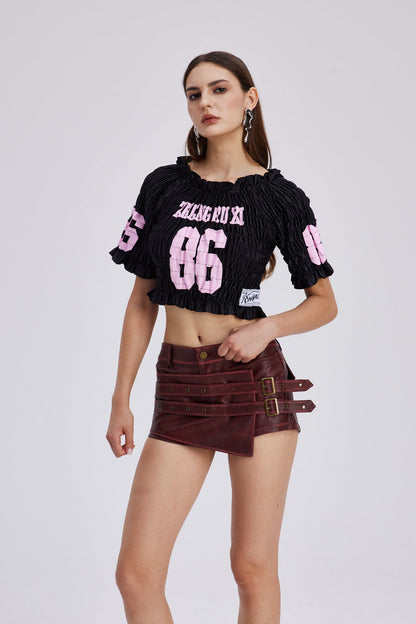 Chester Ruch Print Top