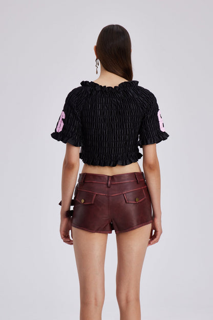 Chester Ruch Print Top