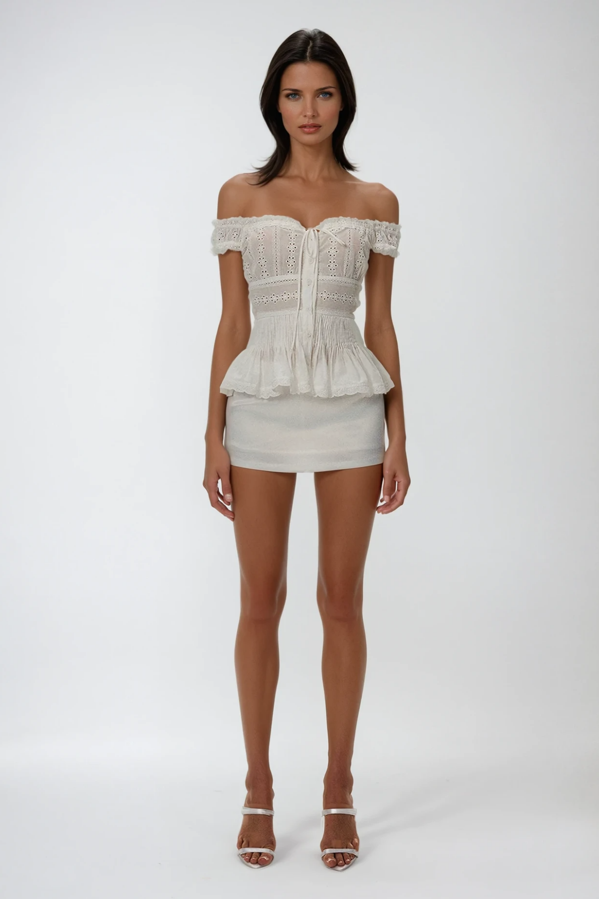Cipactli Off Shoulder Ruch Top