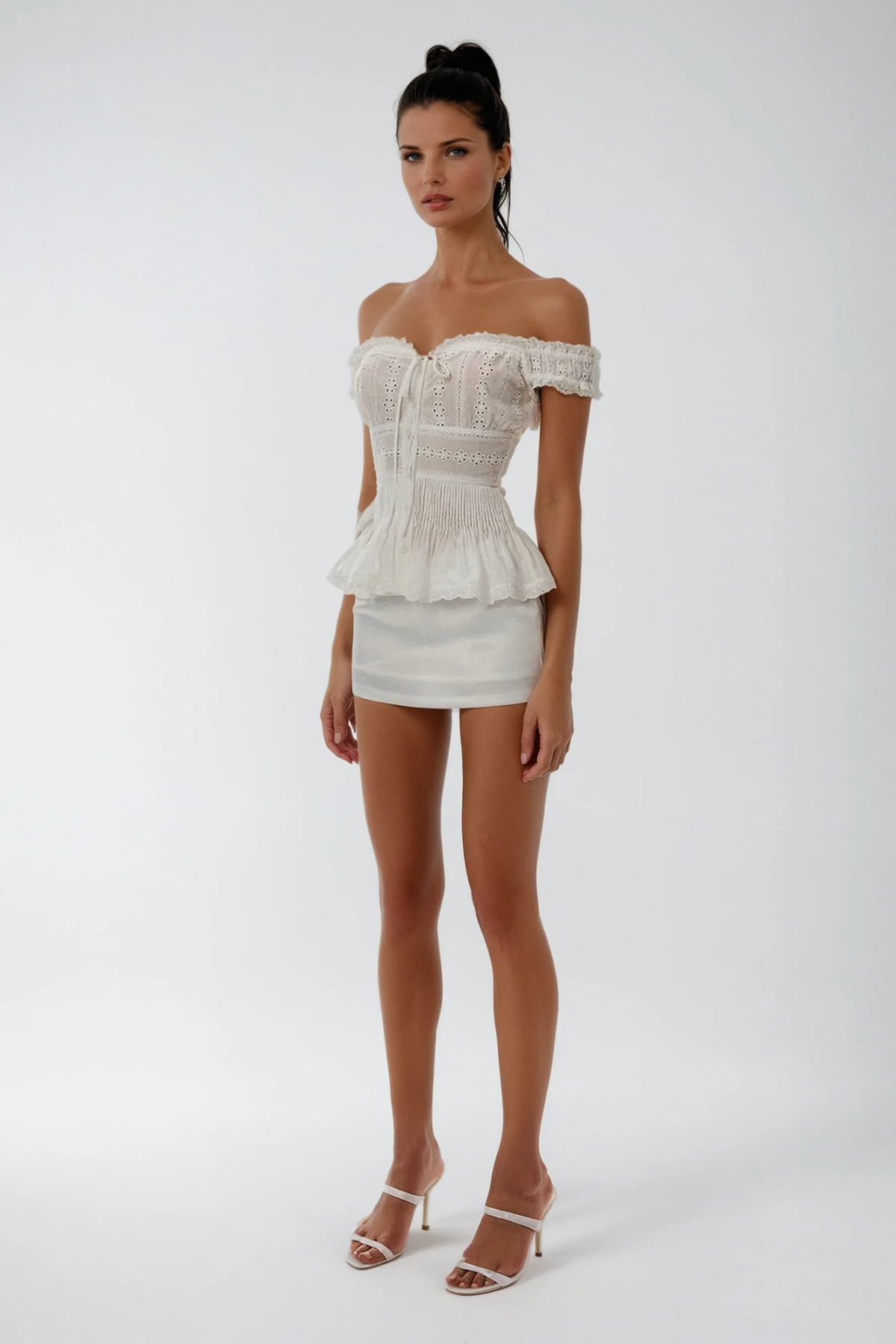Cipactli Off Shoulder Ruch Top