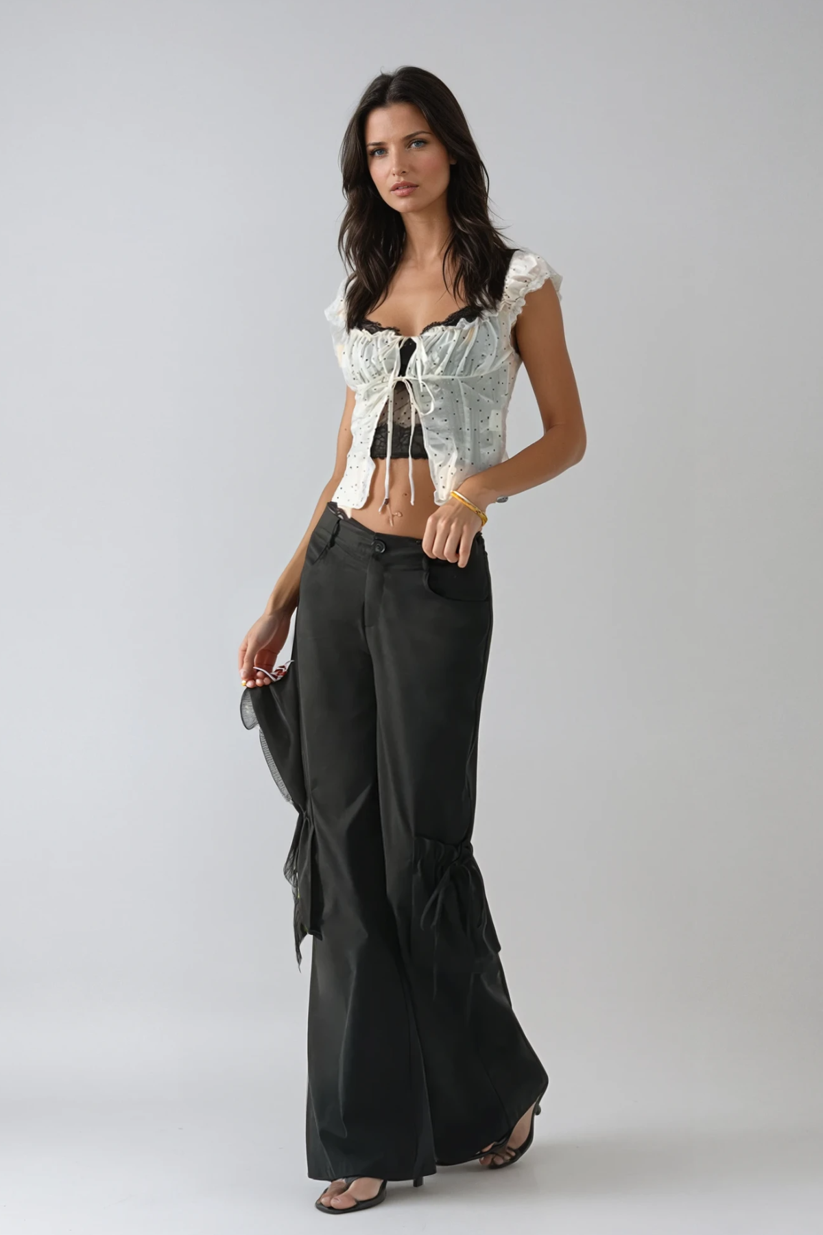 Wasyl Lace Dot Top