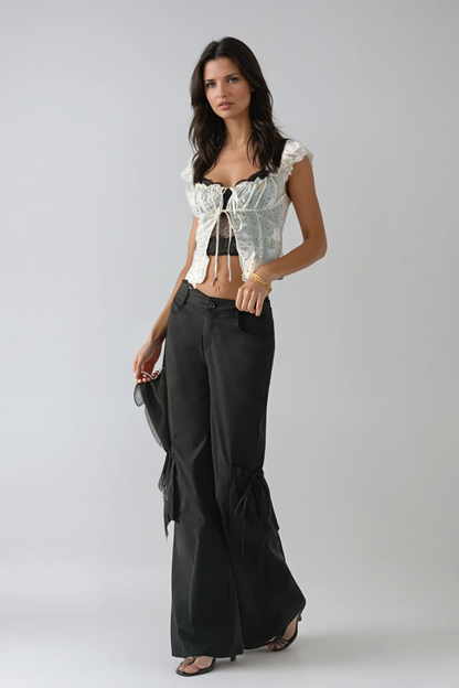 Wasyl Lace Dot Top