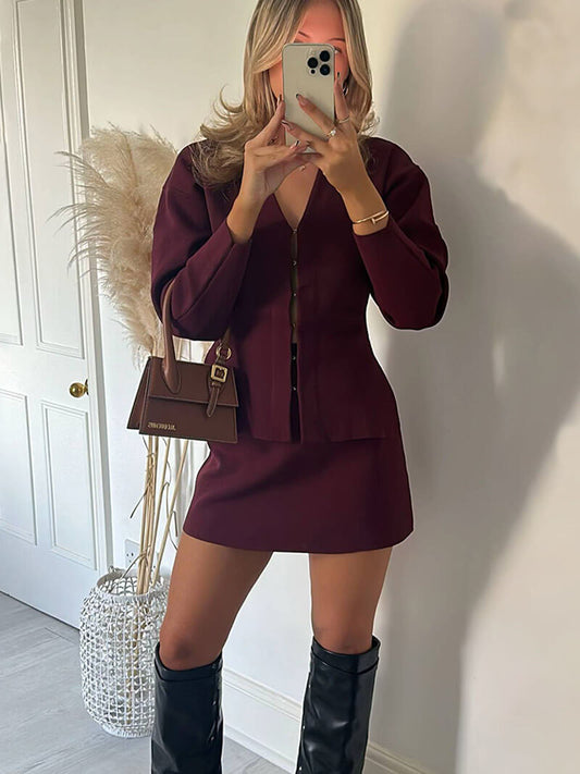 Gaia - Knit Co-ord Set